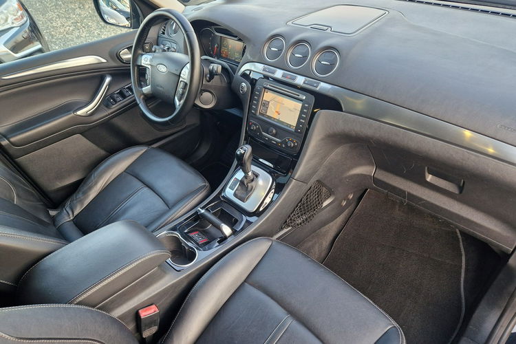 Ford S-Max Skóra Podgrz.Fotele Key-Less Podgrz.Szyba Automat Convers Ledy zdjęcie 31