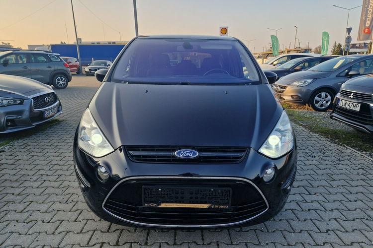 Ford S-Max Skóra Podgrz.Fotele Key-Less Podgrz.Szyba Automat Convers Ledy zdjęcie 6