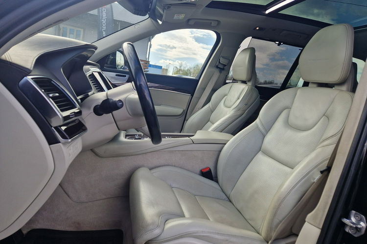 Volvo XC 90 Inscription PolskiSalon Bezwypadkowy KryształowaGałka Stan Worowy zdjęcie 15
