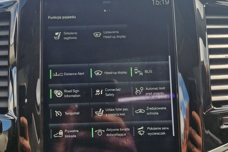 Volvo XC 90 Inscription PolskiSalon Bezwypadkowy KryształowaGałka Stan Worowy zdjęcie 23