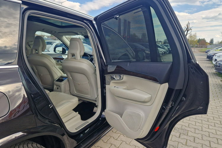 Volvo XC 90 Inscription PolskiSalon Bezwypadkowy KryształowaGałka Stan Worowy zdjęcie 36
