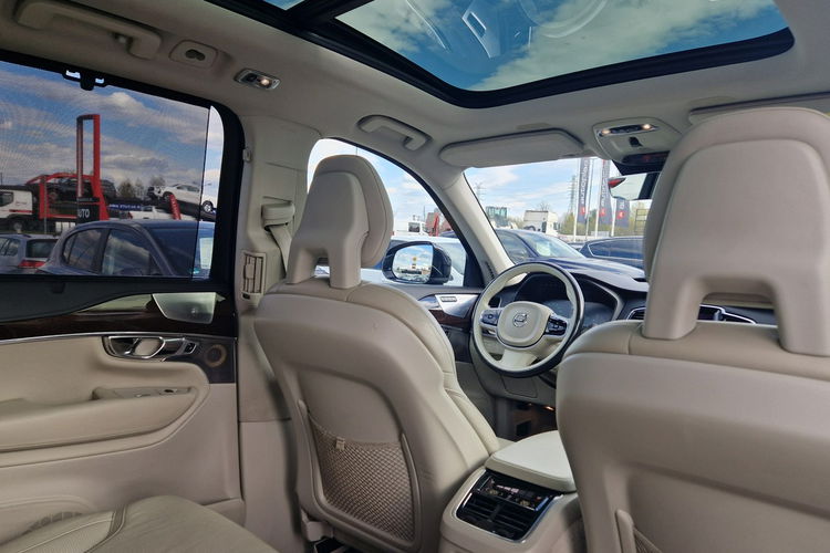 Volvo XC 90 Inscription PolskiSalon Bezwypadkowy KryształowaGałka Stan Worowy zdjęcie 37