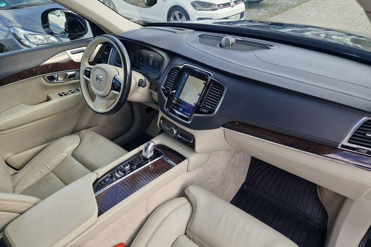 Volvo XC 90 Inscription PolskiSalon Bezwypadkowy KryształowaGałka Stan Worowy zdjęcie 39