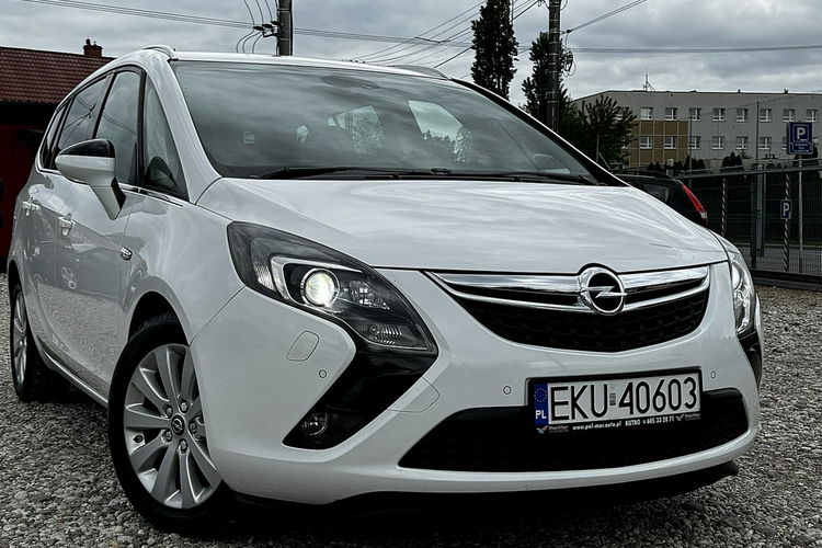 Opel Zafira Cosmo 7 foteli LED Xenon Gwarancja zdjęcie 10