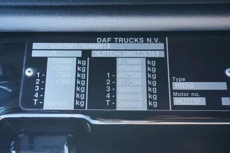 DAF 106 / 480 / EURO 6 / ACC / MEGA / LOW DECK / SUPER SPACE CAB zdjęcie 11