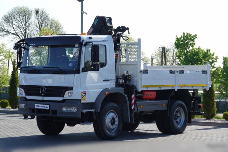 Mercedes -BENZ ATEGO 16.24 / 4X4 / WYWROTKA + HDS HIAB 111 BS-2  / PILOT /  ROTATOR /MANUAL  zdjęcie 16