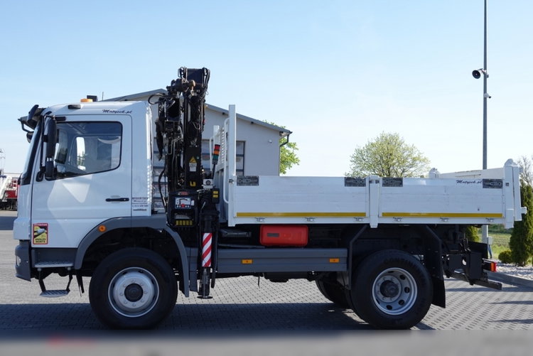 Mercedes -BENZ ATEGO 16.24 / 4X4 / WYWROTKA + HDS HIAB 111 BS-2  / PILOT /  ROTATOR /MANUAL  zdjęcie 17