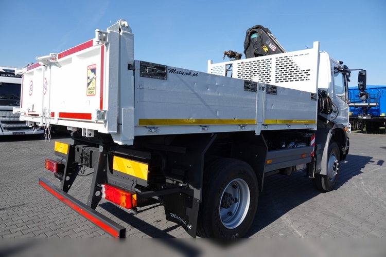 Mercedes -BENZ ATEGO 16.24 / 4X4 / WYWROTKA + HDS HIAB 111 BS-2  / PILOT /  ROTATOR /MANUAL  zdjęcie 21