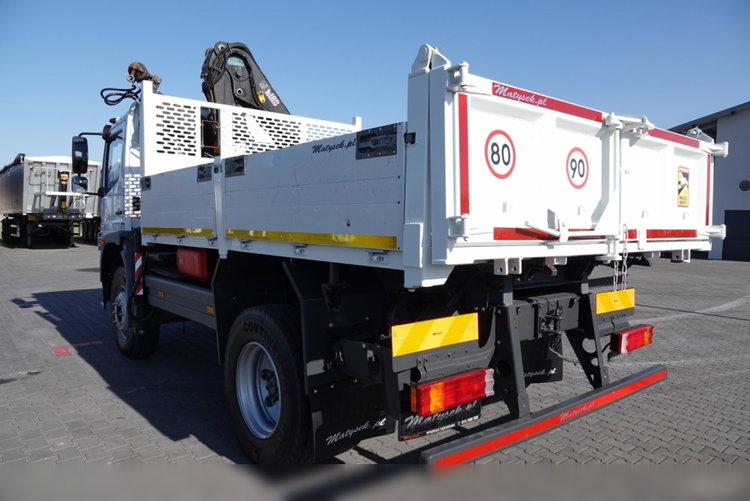Mercedes -BENZ ATEGO 16.24 / 4X4 / WYWROTKA + HDS HIAB 111 BS-2  / PILOT /  ROTATOR /MANUAL  zdjęcie 26