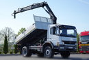 Mercedes -BENZ ATEGO 16.24 / 4X4 / WYWROTKA + HDS HIAB 111 BS-2  / PILOT /  ROTATOR /MANUAL  zdjęcie 2