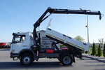 Mercedes -BENZ ATEGO 16.24 / 4X4 / WYWROTKA + HDS HIAB 111 BS-2  / PILOT /  ROTATOR /MANUAL  zdjęcie 3