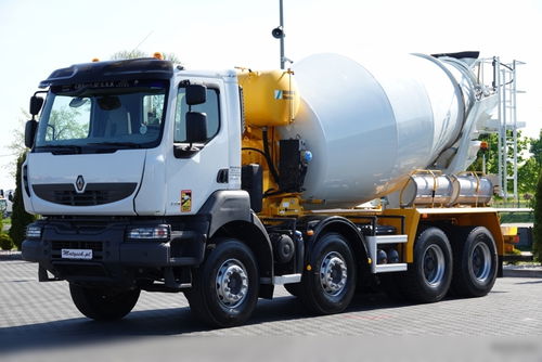 Renault KERAX 430  / 8X4 / BETONOMIESZARKA / GRUSZKA / SCHWING  STETTER