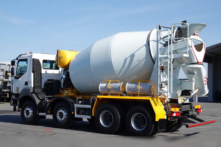 Renault KERAX 430  / 8X4 / BETONOMIESZARKA / GRUSZKA / SCHWING  STETTER zdjęcie 4