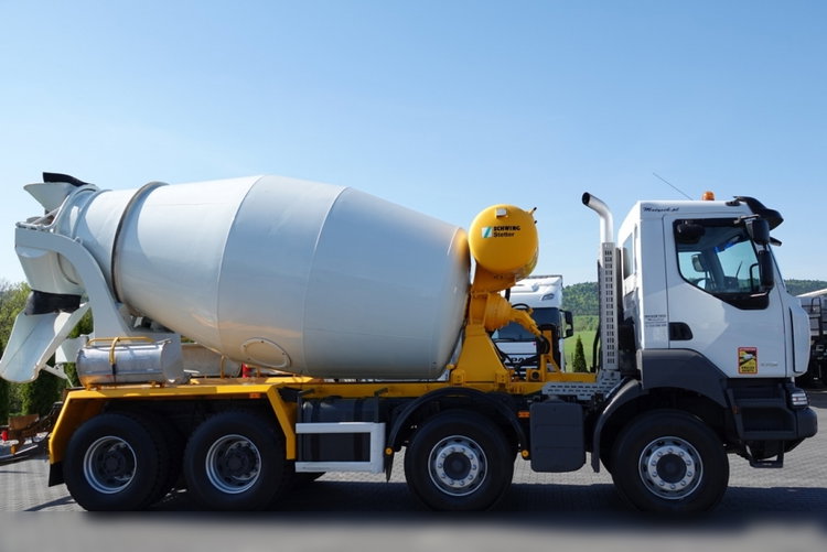 Renault KERAX 430  / 8X4 / BETONOMIESZARKA / GRUSZKA / SCHWING  STETTER zdjęcie 6