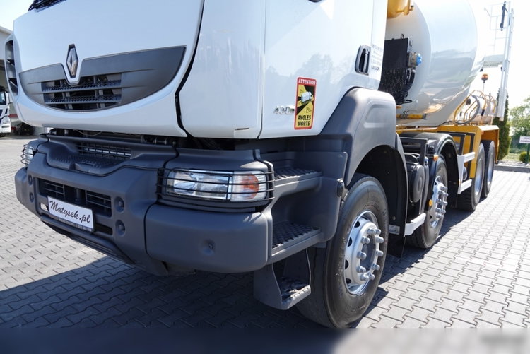 Renault KERAX 430  / 8X4 / BETONOMIESZARKA / GRUSZKA / SCHWING  STETTER zdjęcie 8