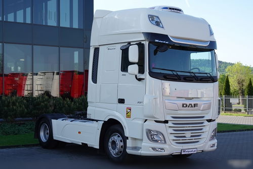 DAF XF 480 / KLIMA POSTOJOWA/ 2021 ROK / OPONY 100% / SSC / PO KONTRAKCIE SERWISOWYM