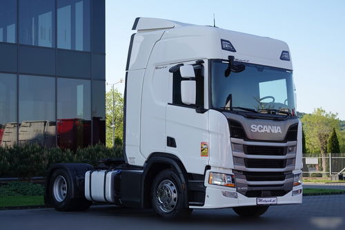 Scania R 450 / RETARDER / KLIMA POSTOJOWA / OPONY 100 % / PO KONTRAKCIE SERWISOWYM