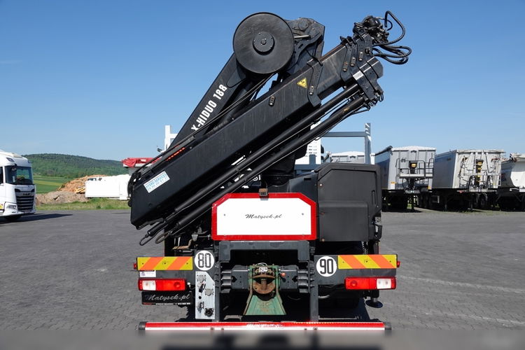 Renault C 380 / 6x4 / SKRZYNIOWY 6.85 m / + HDS HIAB 188 x-hiduo wysów: 12, 5 M / STEROWANIE RADIOWE / 2016 ROK / EURO 6 zdjęcie 11