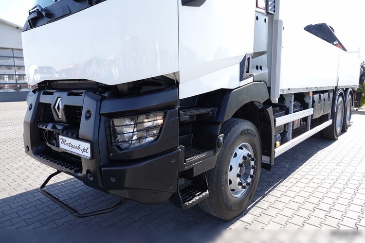 Renault C 380 / 6x4 / SKRZYNIOWY 6.85 m / + HDS HIAB 188 x-hiduo wysów: 12, 5 M / STEROWANIE RADIOWE / 2016 ROK / EURO 6 zdjęcie 15