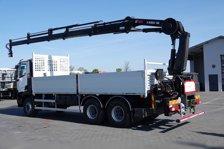 Renault C 380 / 6x4 / SKRZYNIOWY 6.85 m / + HDS HIAB 188 x-hiduo wysów: 12, 5 M / STEROWANIE RADIOWE / 2016 ROK / EURO 6 zdjęcie 4