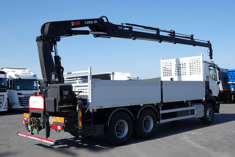 Renault C 380 / 6x4 / SKRZYNIOWY 6.85 m / + HDS HIAB 188 x-hiduo wysów: 12, 5 M / STEROWANIE RADIOWE / 2016 ROK / EURO 6 zdjęcie 6