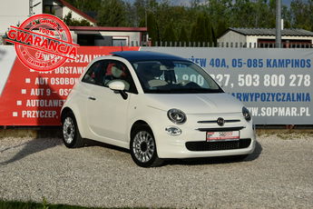 Fiat 500 1.2 70KM Automat 2020r. Polski SALON Lounge Panorama LED Klima