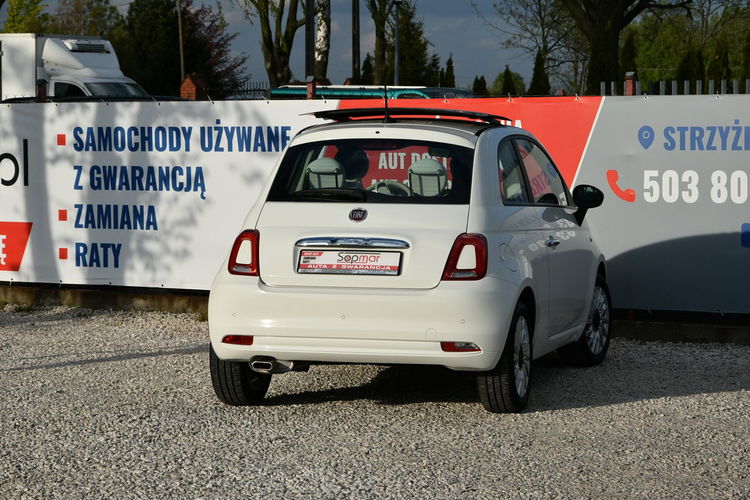 Fiat 500 1.2 70KM Automat 2020r. Polski SALON Lounge Panorama LED Klima zdjęcie 22
