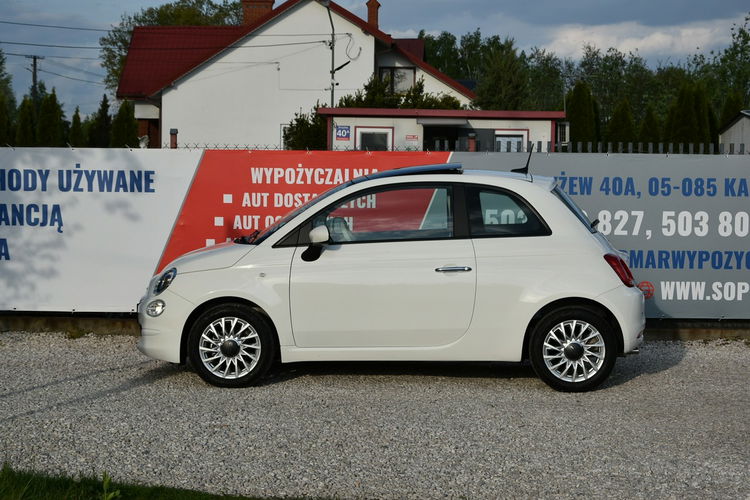 Fiat 500 1.2 70KM Automat 2020r. Polski SALON Lounge Panorama LED Klima zdjęcie 3