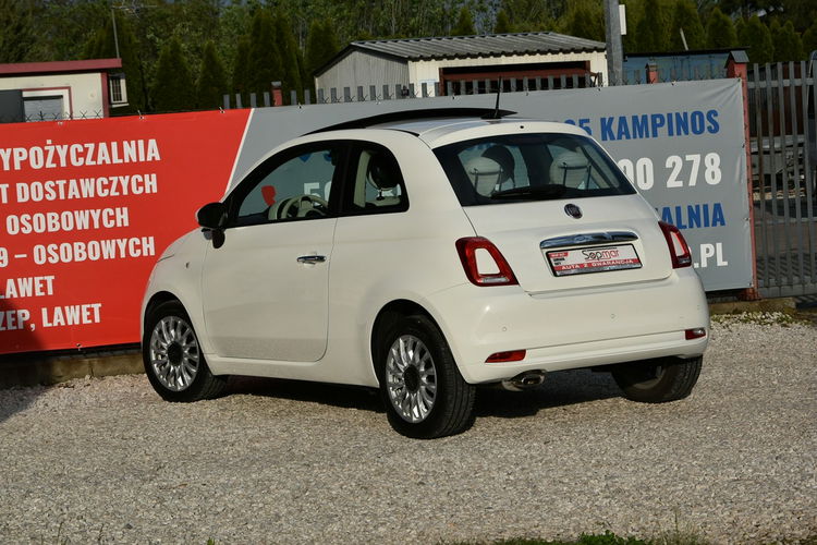 Fiat 500 1.2 70KM Automat 2020r. Polski SALON Lounge Panorama LED Klima zdjęcie 4
