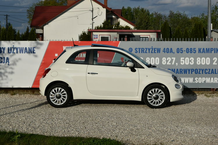 Fiat 500 1.2 70KM Automat 2020r. Polski SALON Lounge Panorama LED Klima zdjęcie 6