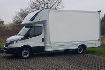 Iveco Daily KONTENER NISKOPODŁOGOWY 4.43x2.23x2.42 SKLEP BAR FOODTRUCK KAMPER AC