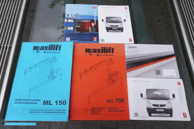 Renault Maxity 140DXI / 40 tys. km / HDS Maxilift 1 t. zdjęcie 30