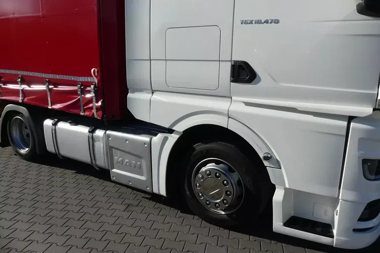 MAN TGX 18.470 + SCHMITZ FIRANKA / ZESTAW MEGA / RETARDER / zdjęcie 11