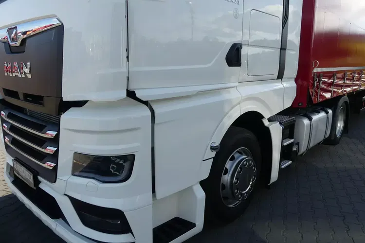 MAN TGX 18.470 + SCHMITZ FIRANKA / ZESTAW MEGA / RETARDER / zdjęcie 12