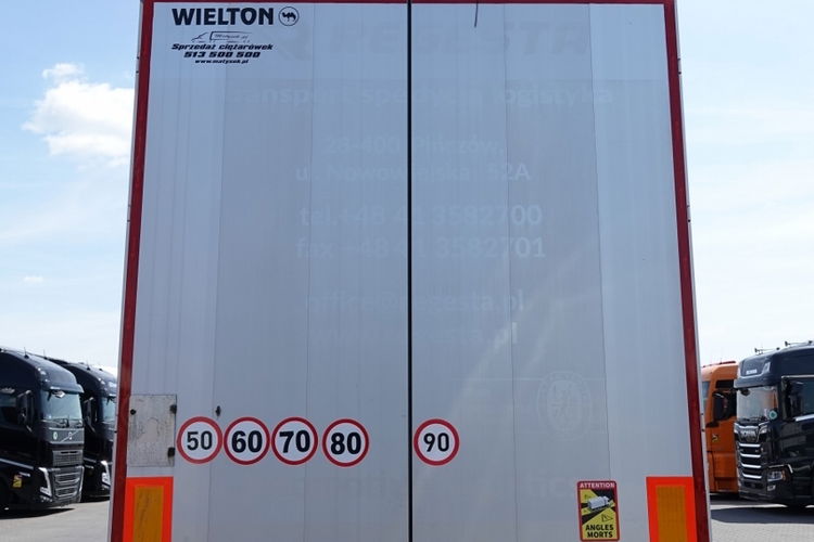 Wielton FIRANKA / MEGA /MULDA DO STALI - 9 M / COILMULDA / OŚ PODNOSZONA / SAF / MAŁO UŻYWANA zdjęcie 12