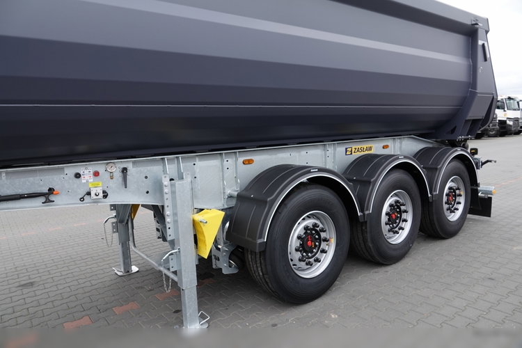 ZASŁAW WYWROTKA 25 m3 / FABRYCZNIE NOWA / OŚ PODNOSZONA /  STALOWA / RYNNA WANNA HP / DOSTĘPNA OD RĘKI zdjęcie 10