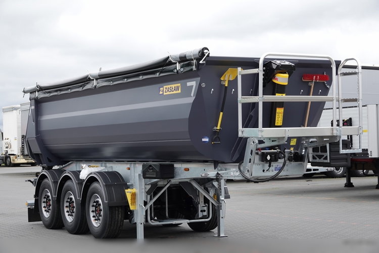 ZASŁAW WYWROTKA 25 m3 / FABRYCZNIE NOWA / OŚ PODNOSZONA /  STALOWA / RYNNA WANNA HP / DOSTĘPNA OD RĘKI zdjęcie 1