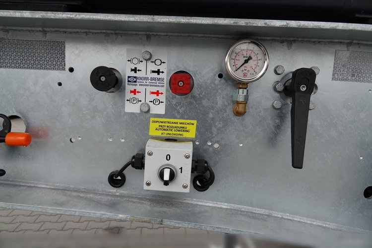 ZASŁAW WYWROTKA 25 m3 / FABRYCZNIE NOWA / OŚ PODNOSZONA /  STALOWA / RYNNA WANNA HP / DOSTĘPNA OD RĘKI zdjęcie 20