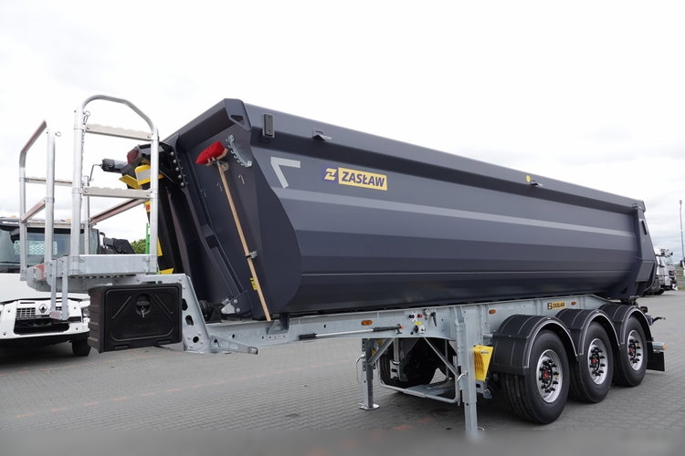 ZASŁAW WYWROTKA 25 m3 / FABRYCZNIE NOWA / OŚ PODNOSZONA /  STALOWA / RYNNA WANNA HP / DOSTĘPNA OD RĘKI zdjęcie 3