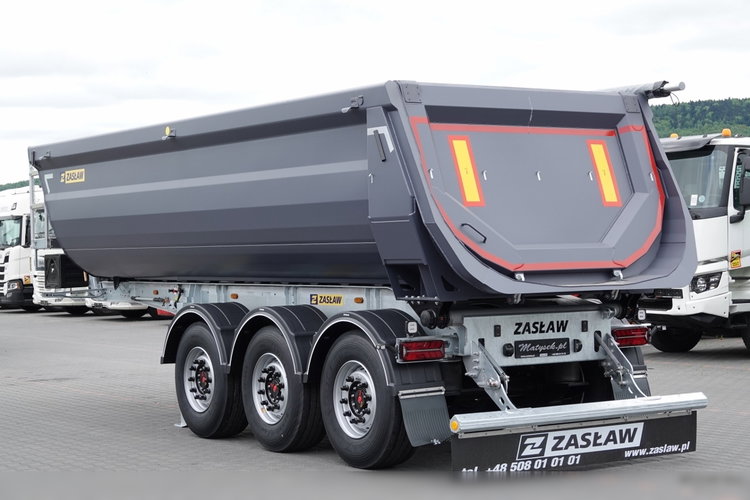 ZASŁAW WYWROTKA 25 m3 / FABRYCZNIE NOWA / OŚ PODNOSZONA /  STALOWA / RYNNA WANNA HP / DOSTĘPNA OD RĘKI zdjęcie 5