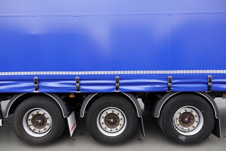 Fruehauf / FIRANKA / MEGA / LOW DECK /  BARDZO MOCNA PODŁOGA SZYNA-DESKA / SAF / DACH PODNOSZONY / SPROWADZONA zdjęcie 23