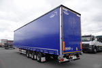 Fruehauf / FIRANKA / MEGA / LOW DECK /  BARDZO MOCNA PODŁOGA SZYNA-DESKA / SAF / DACH PODNOSZONY / SPROWADZONA zdjęcie 4