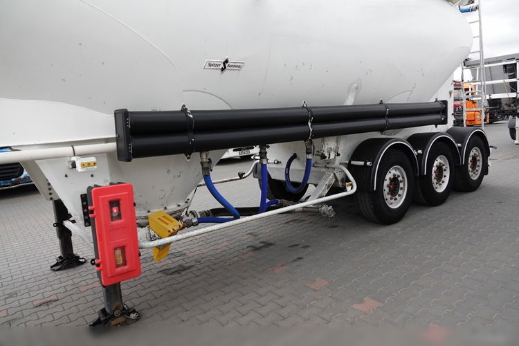 Spitzer CEMENTONACZEPA / 37 000 L / SILOS / 3 KOMORY / OSIE SAF / ALUFELGI  zdjęcie 10