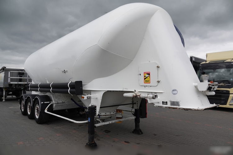 Spitzer CEMENTONACZEPA / 37 000 L / SILOS / 3 KOMORY / OSIE SAF / ALUFELGI  zdjęcie 2