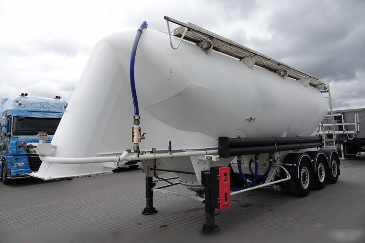 Spitzer CEMENTONACZEPA / 37 000 L / SILOS / 3 KOMORY / OSIE SAF / ALUFELGI  zdjęcie 4