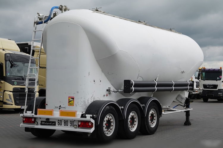 Spitzer CEMENTONACZEPA / 37 000 L / SILOS / 3 KOMORY / OSIE SAF / ALUFELGI  zdjęcie 8
