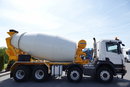 Scania P 410 / 8x4 / GRUSZKA / LIEBHERR /  9m3 /  OPTICRIUSE + SPRZĘGŁO / BETONOMIESZARKA / ALUFELGI / EURO 6 zdjęcie 17