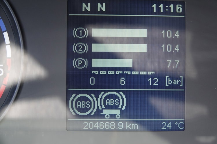 Scania P 410 / 8x4 / GRUSZKA / LIEBHERR /  9m3 /  OPTICRIUSE + SPRZĘGŁO / BETONOMIESZARKA / ALUFELGI / EURO 6 zdjęcie 46