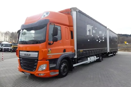 DAF CF 440 / ZESTAW PRZESTRZENNY 120m3 / TANDEM / GLOB /