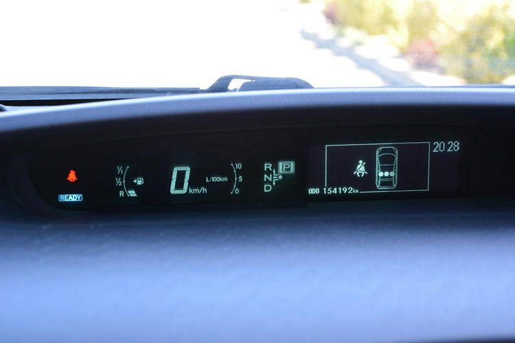 Toyota Prius 166 przebieg I-właściciel Klimatronic Head Up Keyless go z Niemiec zdjęcie 27